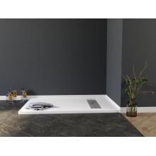 Душевой поддон из искусственного камня Aquanet Delight 120x80 255442 Белый