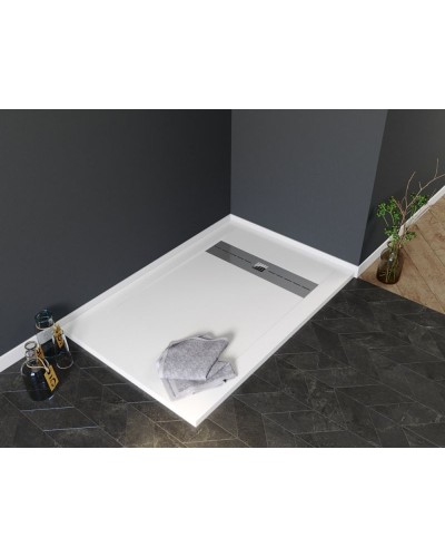 Душевой поддон из искусственного камня Aquanet Delight 160x90 256311 Белый