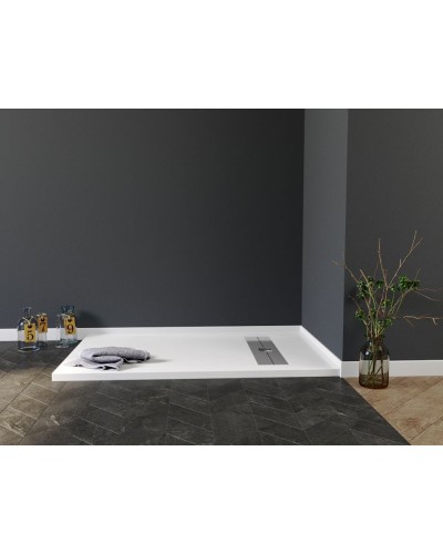 Душевой поддон из искусственного камня Aquanet Delight 160x90 256311 Белый