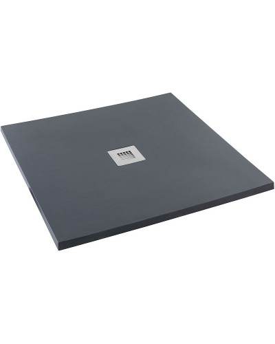 Душевой поддон из искусственного камня Aquanet Pleasure 90x90 258888 Черный