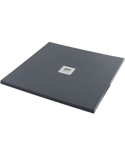 Душевой поддон из искусственного камня Aquanet Pleasure 100x100 258889 Черный