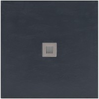 Душевой поддон из искусственного камня Aquanet Pleasure 100x100 258889 Черный