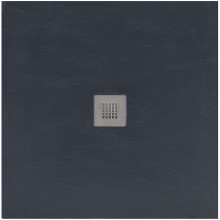 Душевой поддон из искусственного камня Aquanet Pleasure 100x100 258889 Черный