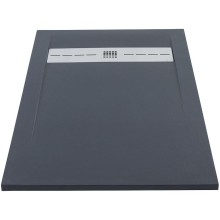 Душевой поддон из искусственного камня Aquanet Delight 120x80 258897 Черный