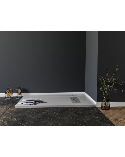 Душевой поддон из искусственного камня Aquanet Delight 140x80 258884 Серый