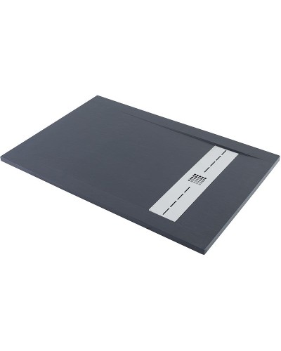 Душевой поддон из искусственного камня Aquanet Delight 140x80 258898 Черный