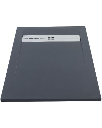 Душевой поддон из искусственного камня Aquanet Delight 140x90 258899 Черный