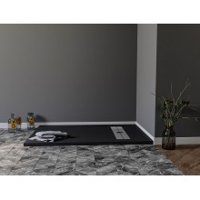 Душевой поддон из искусственного камня Aquanet Delight 140x90 258899 Черный