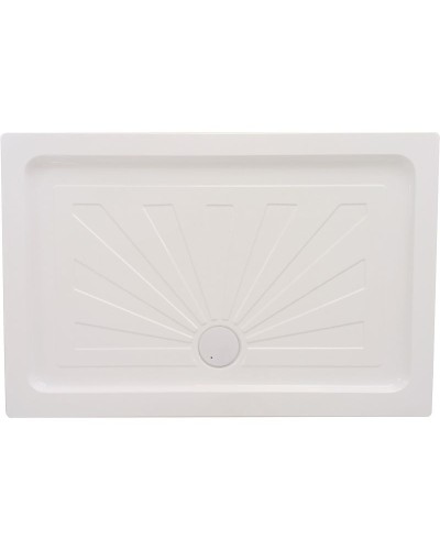 Душевой поддон из АБС-пластика Cerutti SPA QR120/90 120х90 7750 Белый