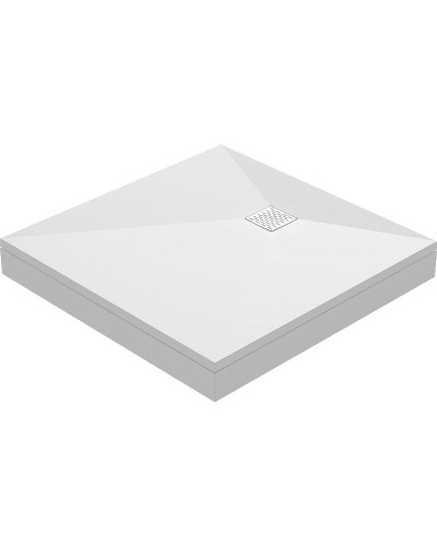 Душевой поддон из искусственного камня Good Door Essentia 100x100 ЛП00189 Белый