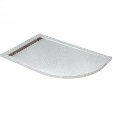 Душевой поддон из искусственного камня Cezares Tray AS 120x90 L TRAY-AS-RH-120/90-550-30-W-L Белый