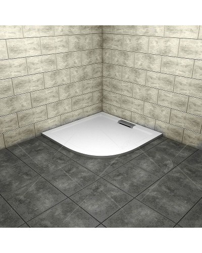 Душевой поддон из искусственного камня RGW GWS-31 100х100 03150400-01 Белый