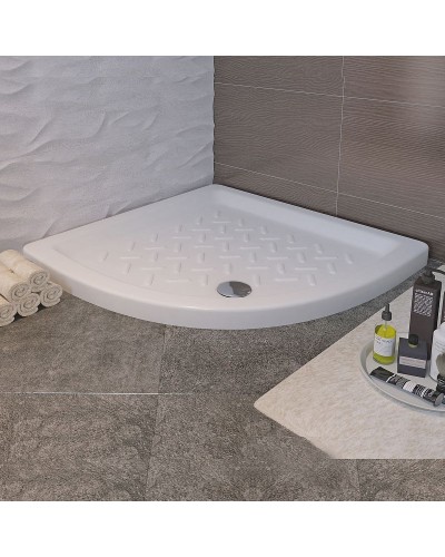 Керамический душевой поддон RGW CER CR/R-099 90x90 19170499-01 Белый