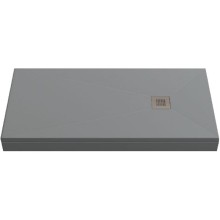 Душевой поддон из искусственного камня Creto Ares 140x80 1-0016 Серый