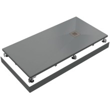 Душевой поддон из искусственного камня Creto Ares 140x90 1-0018 Серый