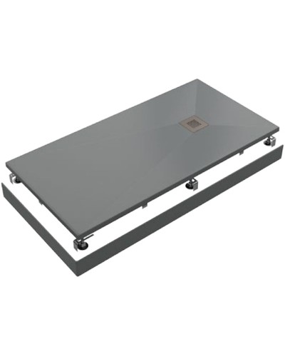 Душевой поддон из искусственного камня Creto Ares 140x90 1-0018 Серый