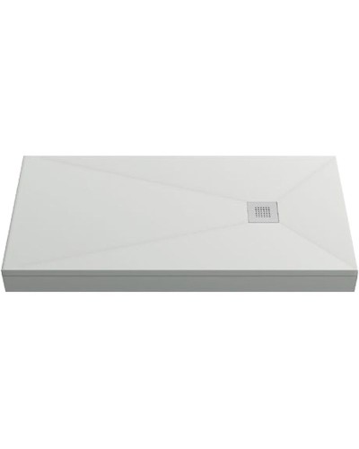 Душевой поддон из искусственного камня Creto Ares 160x80 1-0046 Белый