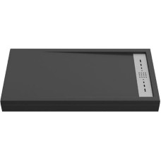Душевой поддон из искусственного камня Creto Scala 120x90 3-0059 Черный