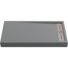 Душевой поддон из искусственного камня Creto Scala 140x70 3-0013 Серый