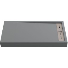 Душевой поддон из искусственного камня Creto Scala 160x90 3-0023 Серый