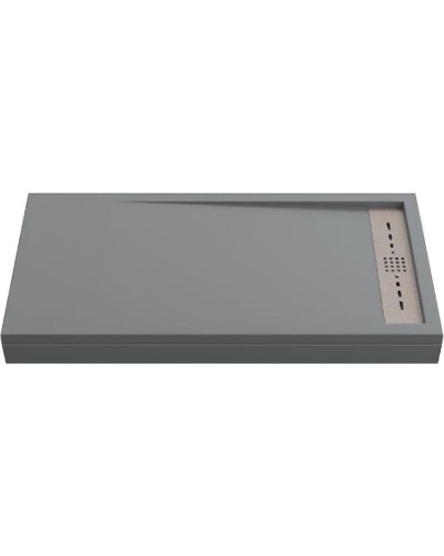 Душевой поддон из искусственного камня Creto Scala 160x90 3-0023 Серый