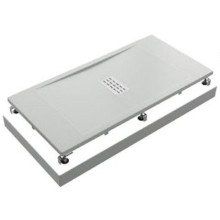 Душевой поддон из искусственного камня Creto Etna 120x90 2-0036 Белый