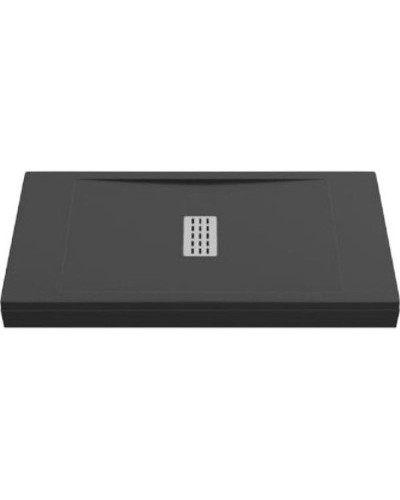 Душевой поддон из искусственного камня Creto Etna 140x90 2-0066 Черный