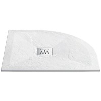 Душевой поддон из искусственного камня Vincea 80x80 VST-4SQ8080W+Vsph-D132 Белый матовый