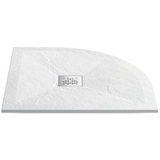 Душевой поддон из искусственного камня Vincea 90x90 VST-4SQ9090W+Vsph-D132 Белый матовый