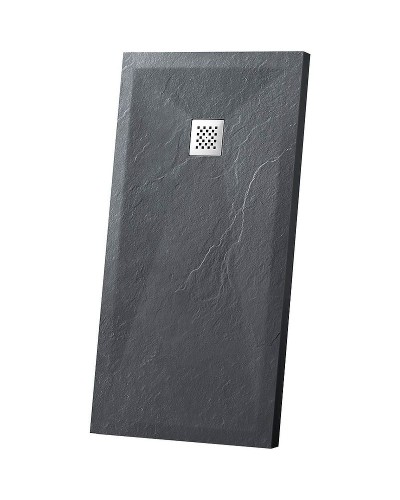 Душевой поддон из искусственного камня Vincea 100x90 VST-4SR9010A+Vsph-D132 Антрацит