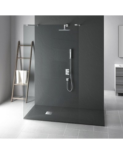 Душевой поддон из искусственного камня Vincea 120x90 VST-4SR9012A+Vsph-D132 Антрацит