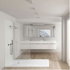 Душевой поддон из искусственного камня Vincea 170x90 VST-4SR9017W+Vsph-D132 Белый матовый