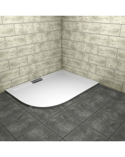Душевой поддон из искусственного камня RGW GWS-41R 120х80 03150482-01R Белый