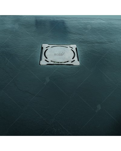Душевой поддон из искусственного камня RGW Stone Tray ST-G 100х100 16152100-02 Графит