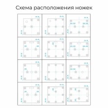 Душевой поддон из искусственного камня RGW Stone Tray ST-G 100х100 16152100-02 Графит