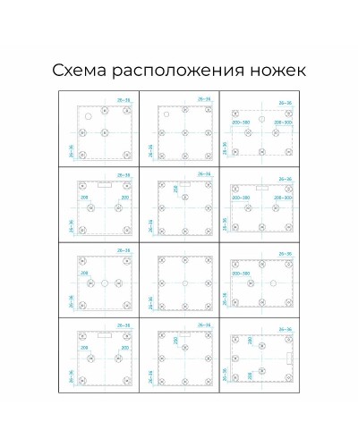 Душевой поддон из искусственного камня RGW Stone Tray ST-G 100х100 16152100-02 Графит