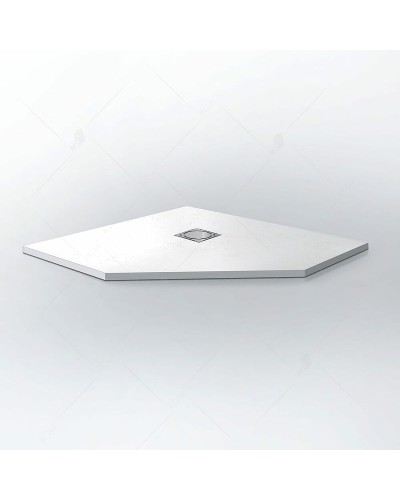 Душевой поддон из искусственного камня RGW Stone Tray ST/T-G 100х100 16155100-01 Белый