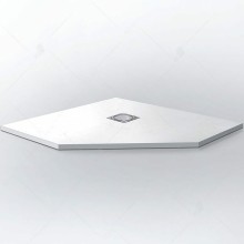 Душевой поддон из искусственного камня RGW Stone Tray ST/T-G 90х90 16155099-01 Белый