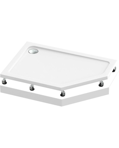 Акриловый поддон для душа Bas Пента 120х80 R ПН00065 Белый