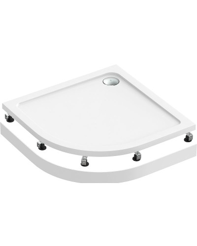 Акриловый поддон для душа Bas Раунд 100х100 ПН00068 Белый