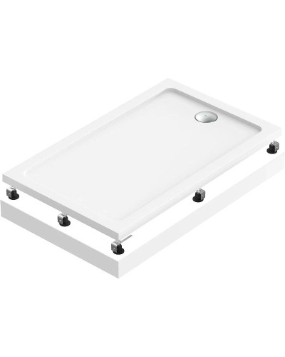 Акриловый поддон для душа Creto Olimpos 130х80 6-1015 Белый