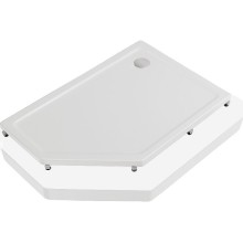 Акриловый поддон для душа Creto Pegas 120х80 L 7-1005 Белый