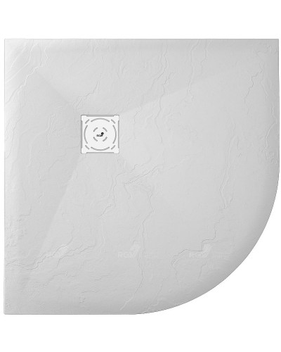 Душевой поддон из искусственного камня RGW Stone Tray ST/R-0100W 100x100 16153100-01 Белый