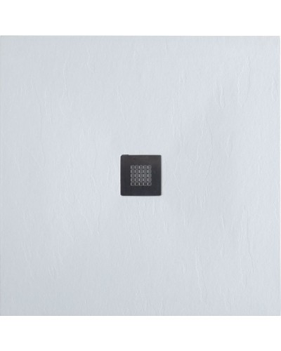 Душевой поддон из искусственного камня Allen Brau Priority 90x90 8.31002-21 Белый камень