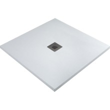 Душевой поддон из искусственного камня Allen Brau Priority 100x90 8.31004-21 Белый камень