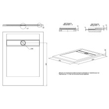Душевой поддон из искусственного камня Allen Brau Infinity 120x90 8.21003-AM Антрацит