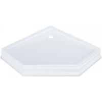 Душевой поддон из стеклокомпозита Migliore Diadema 95х95 24481 Белый