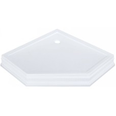 Душевой поддон из стеклокомпозита Migliore Diadema 95х95 24481 Белый