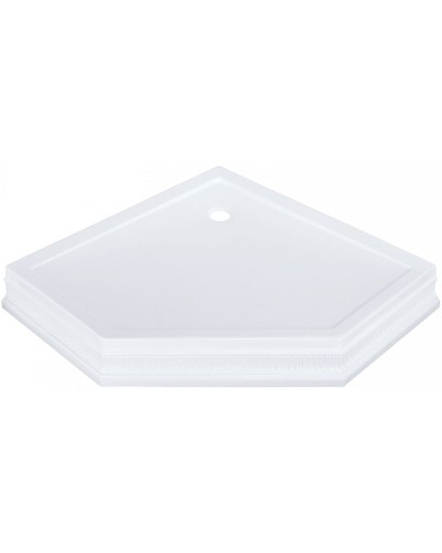 Душевой поддон из стеклокомпозита Migliore Diadema 95х95 24481 Белый