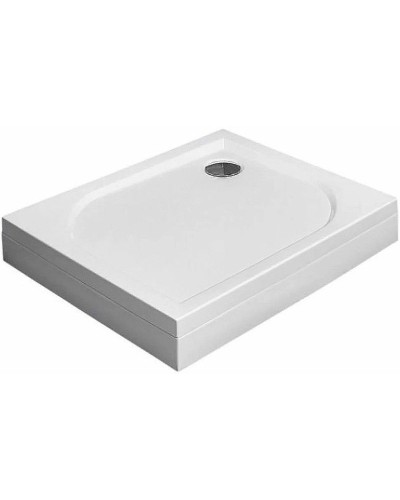 Акриловый поддон для душа Radaway Delos D 100x75 R 4D17515-03R Белый